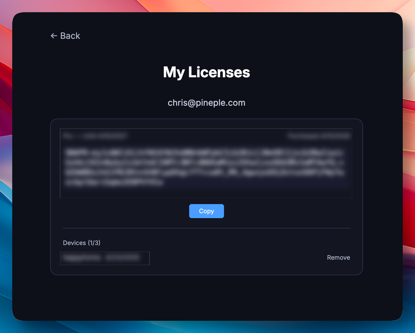 my-licenses
